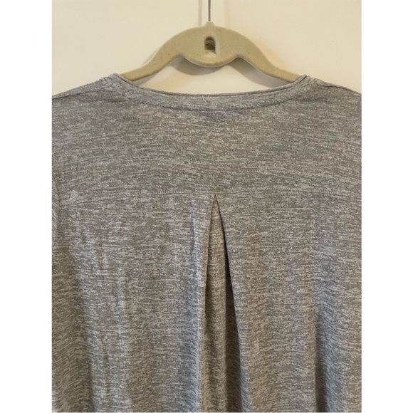 Vince Grey Metallic Long Sleeve Crew Neck Small - Picture 4 of 5